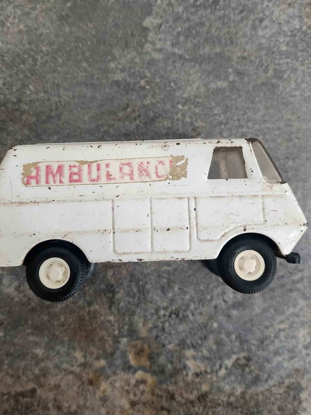 Vintage 70s Pressed Steel Lot Of 5 Tonka & Miniflex- Cement Truck, Firetruck